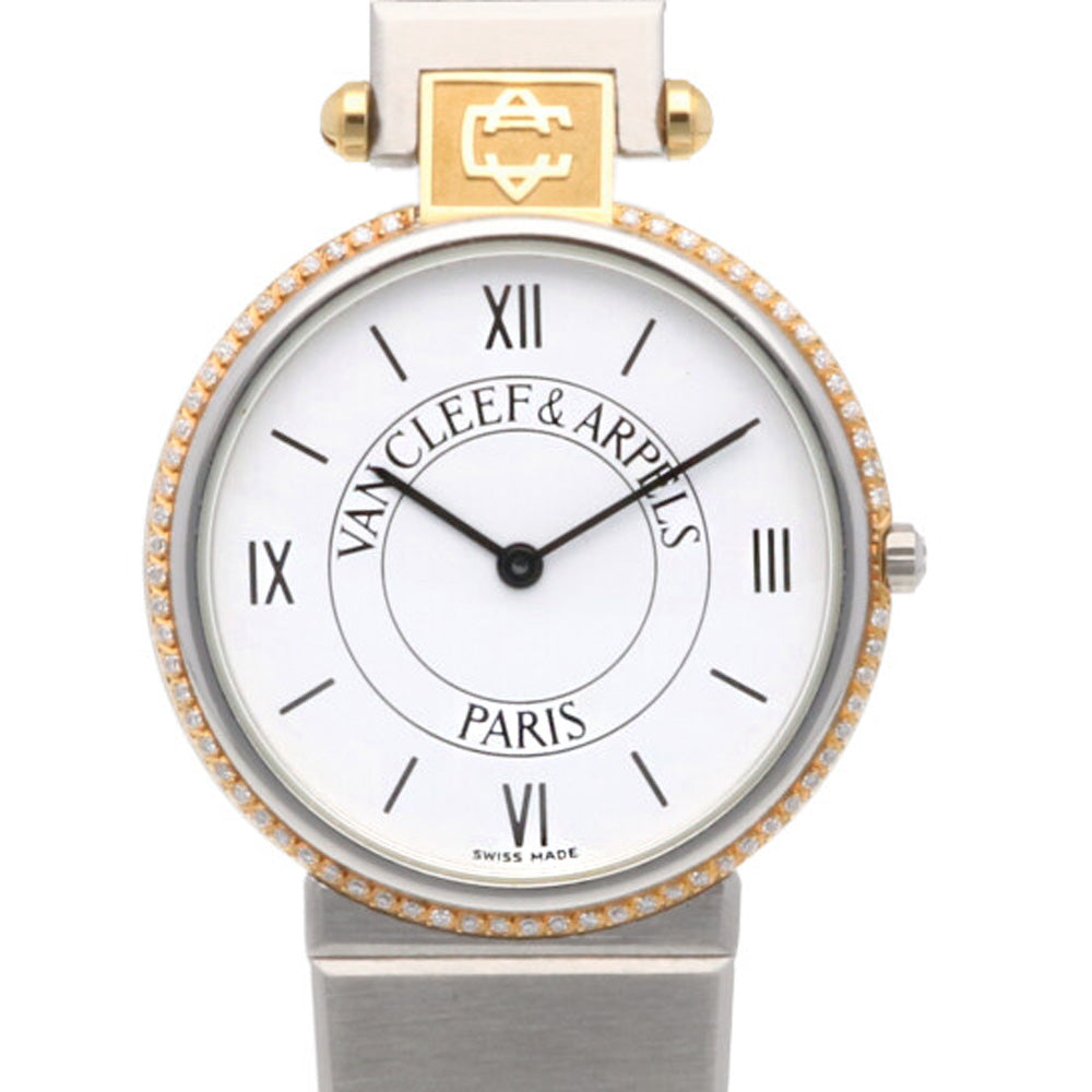 ヴァンクリーフ＆アーペル Van Cleef & Arpels ラ・コレクション 腕時計 ステンレススチール 43 106 LL5 メンズ 中古