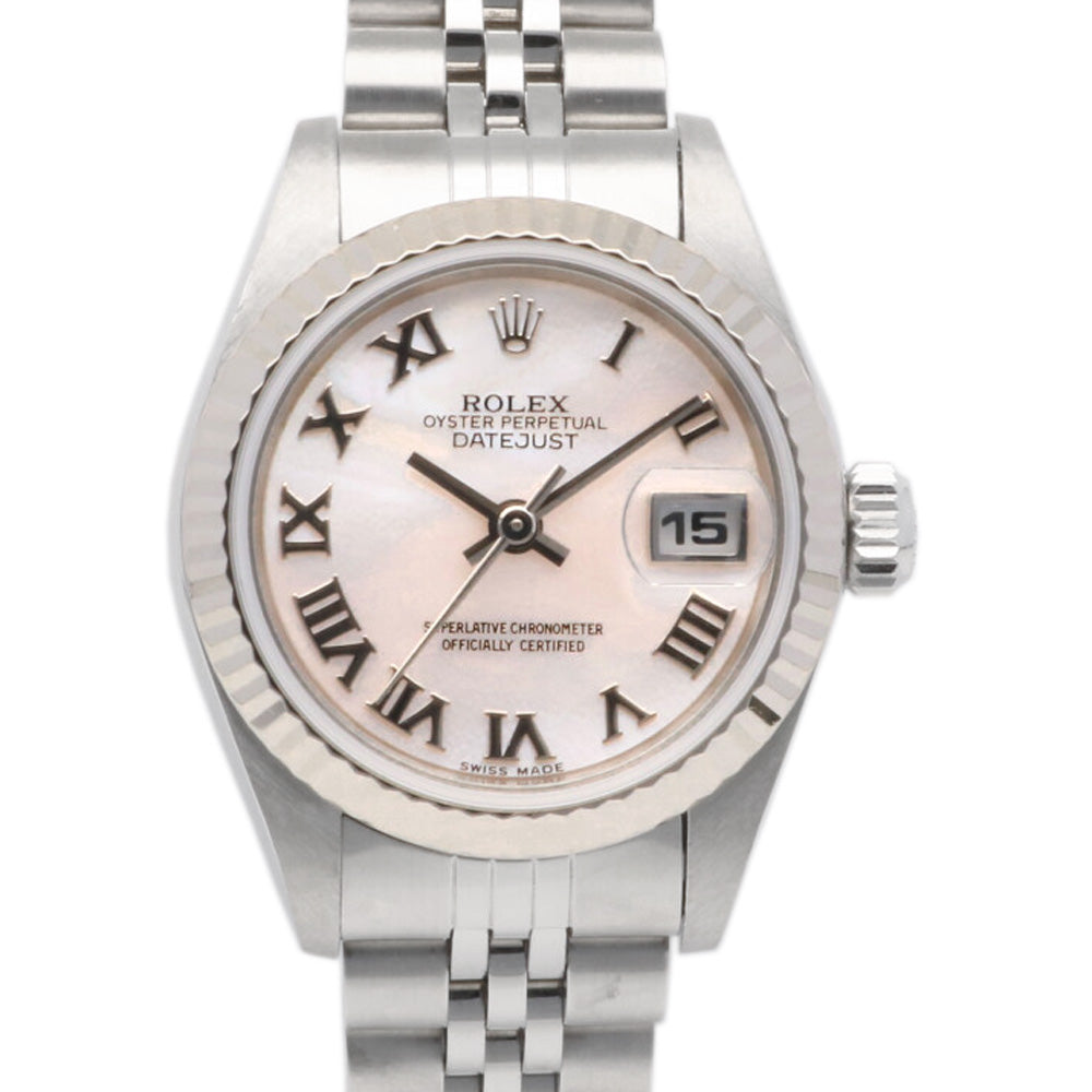 ROLEX ロレックス デイトジャスト オイスターパーペチュアル 腕時計 ステンレススチール 69174 自動巻き レディース 1年保証 中古