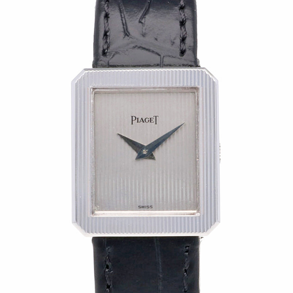 ピアジェ PIAGET プロトコール 腕時計 18金 K18ホワイトゴールド 4154 レディース 中古