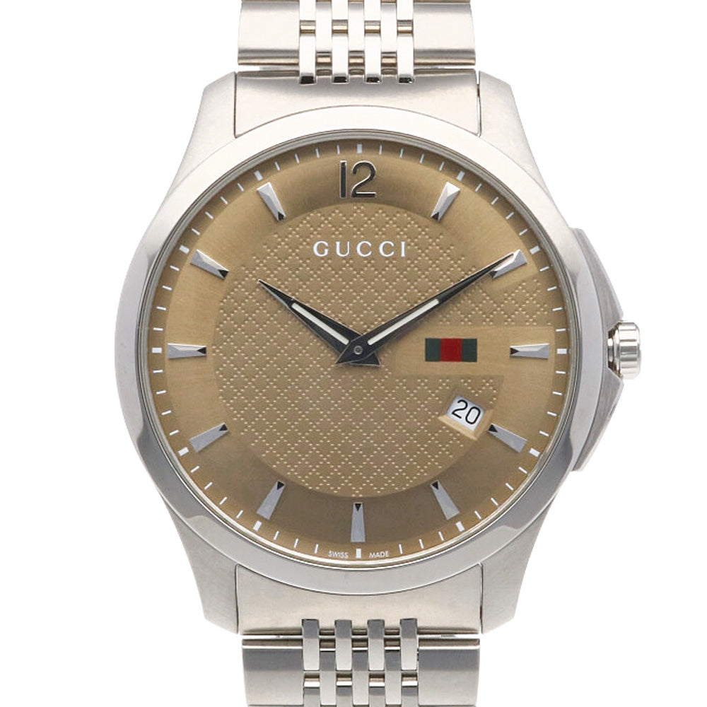 グッチ GUCCI Gタイムレス 腕時計 ステンレススチール 126.3 メンズ