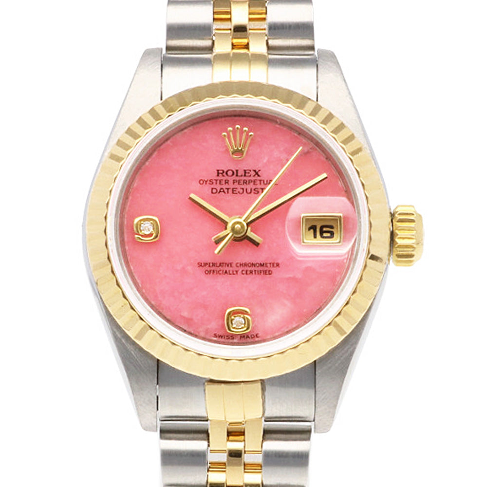 ロレックス ROLEX デイトジャスト オイスターパーペチュアル 腕時計 ステンレススチール 69173 2BR レディース 中古 【1年保 –  【公式】リサイクルキング オンラインショップ