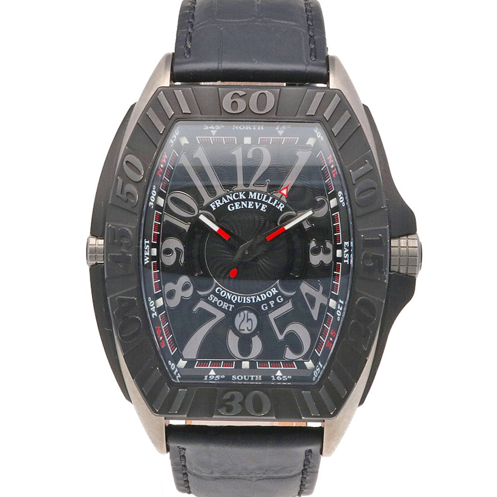 フランクミュラー コンキスタドール グランプリ 腕時計 チタン 9900SC DT GPG 自動巻き メンズ 1年保証 FRANCK MULLER  【中古】