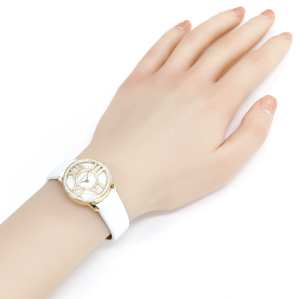 TIFFANY&Co. ティファニー アトラス カクテルラウンド 腕時計 18金 K18