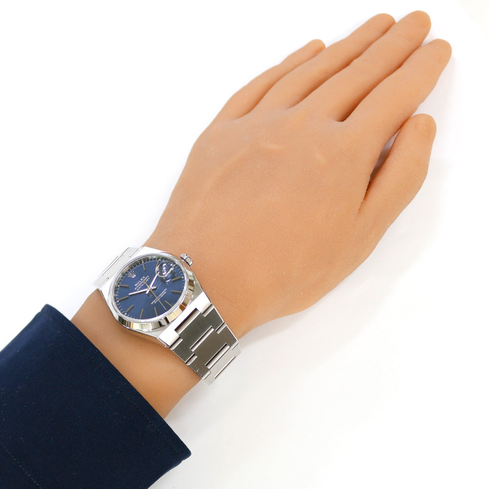 ロレックス デイトジャスト オイスタークオーツ 腕時計 ステンレススチール 17000 クオーツ メンズ 1年保証 ROLEX 【中古】