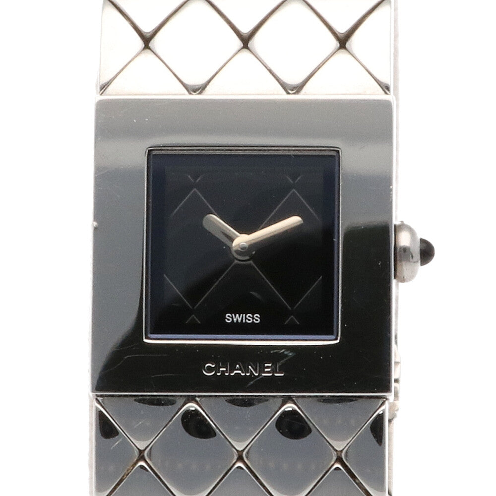 シャネル CHANEL マトラッセ 腕時計 ステンレススチール レディース