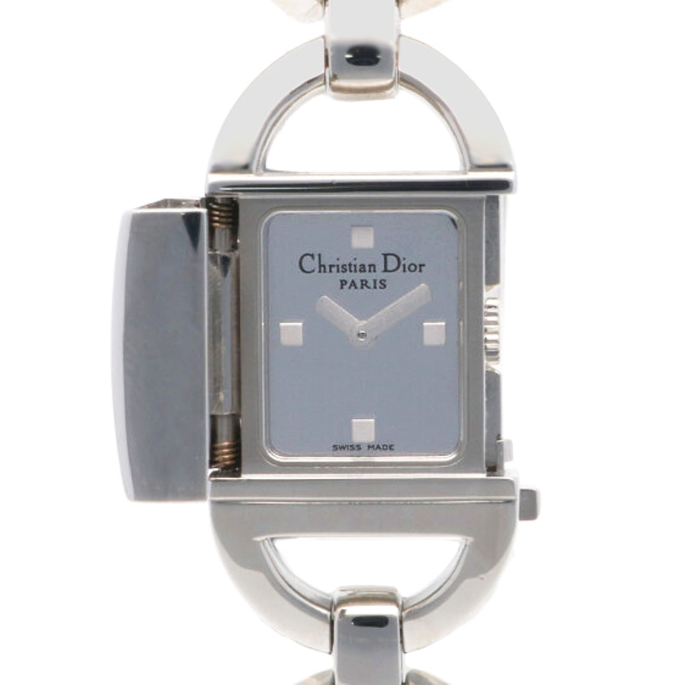 良品☆Christian Dior パンディオラ 腕時計 バングル ミラー文字盤 - 時計