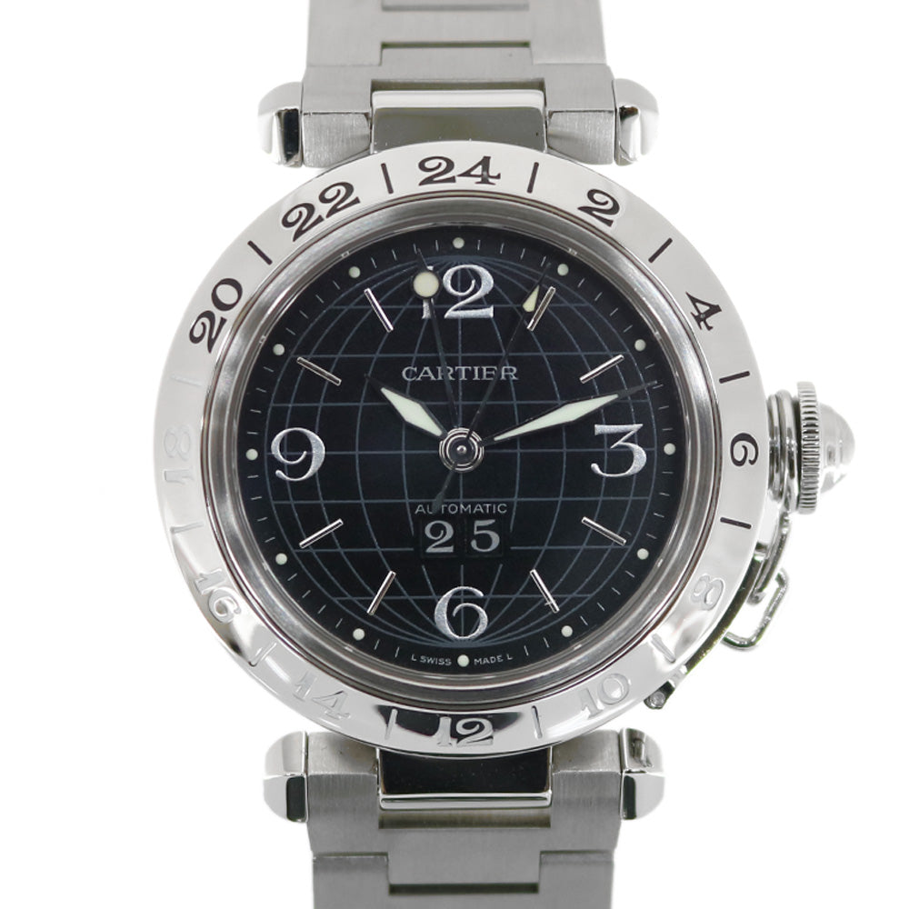 カルティエ CARTIER パシャC ビッグデイト 腕時計 時計 ステンレススチール メンズ