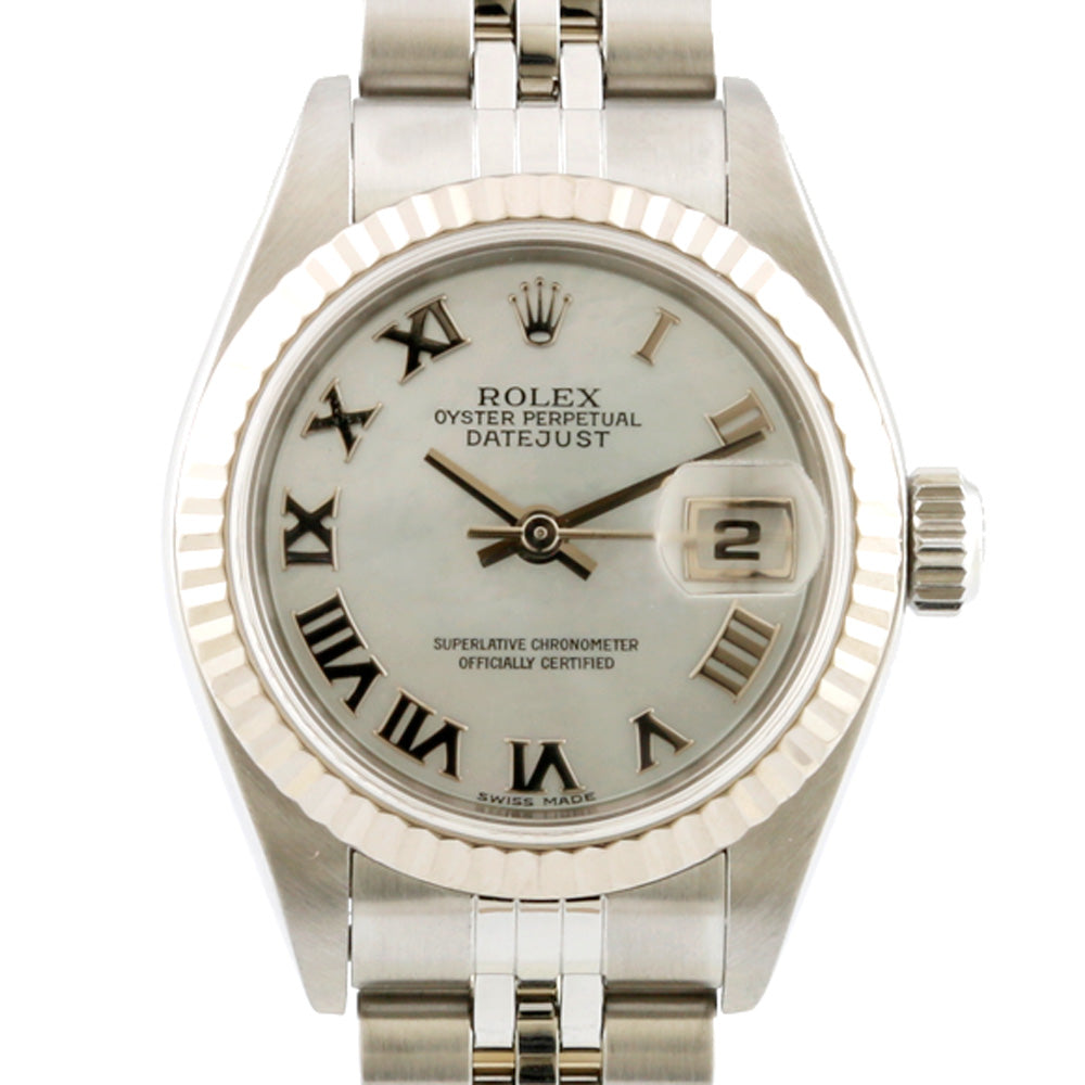 ROLEX 79174 デイトジャスト  腕時計 SS SS K18WG レディース