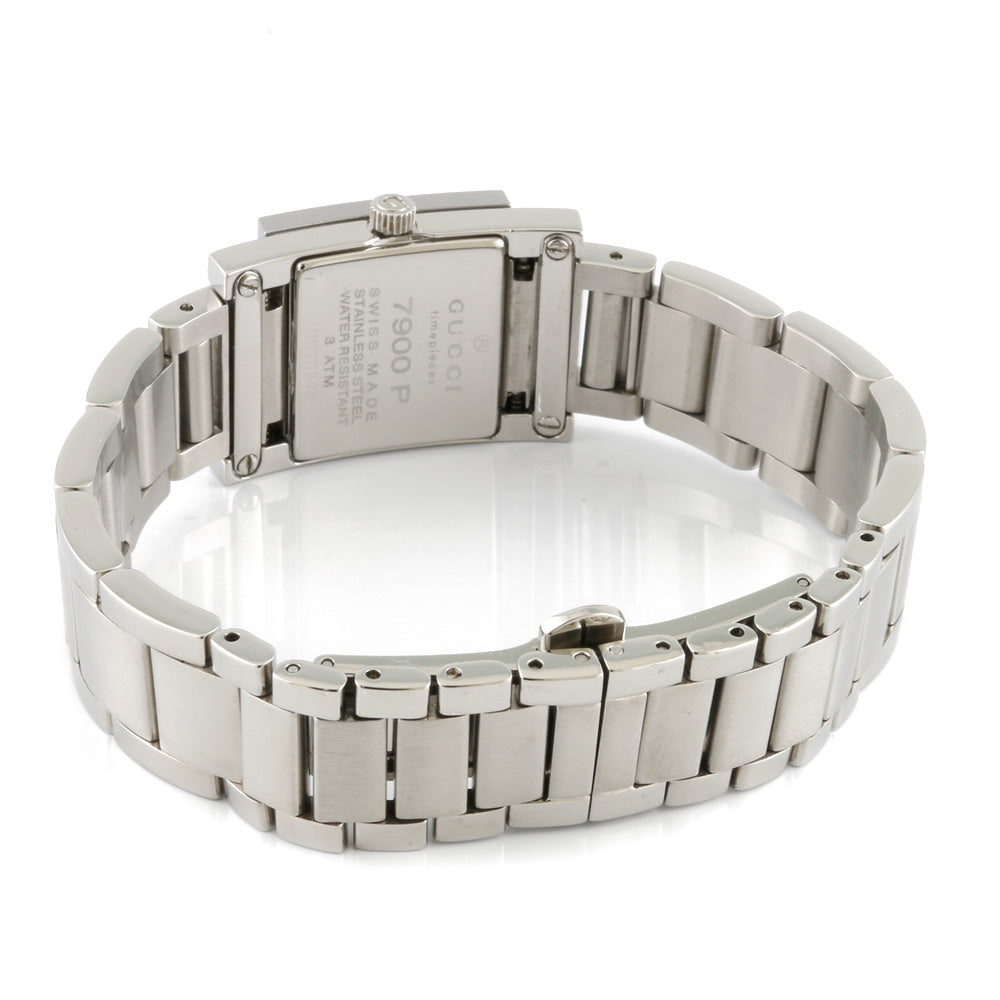 中古】 グッチ GUCCI SS 腕時計 ステンレススチール 7900P シルバー