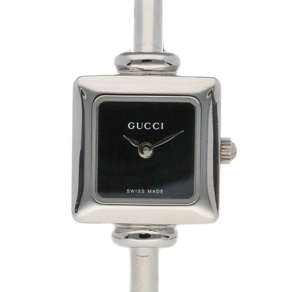 中古】 グッチ GUCCI SS 腕時計 バングル ステンレススチール