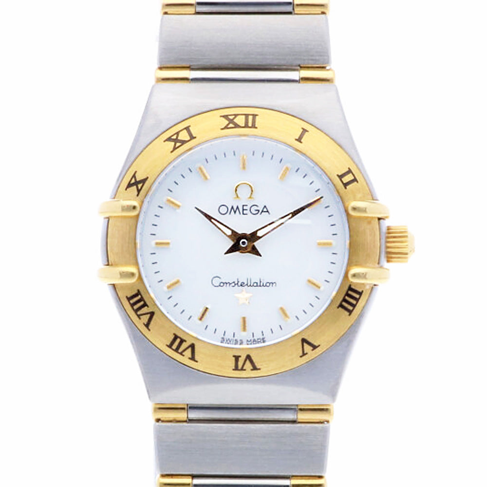 中古】 オメガ OMEGA SS 腕時計 コンビ コンステレーション ステンレス