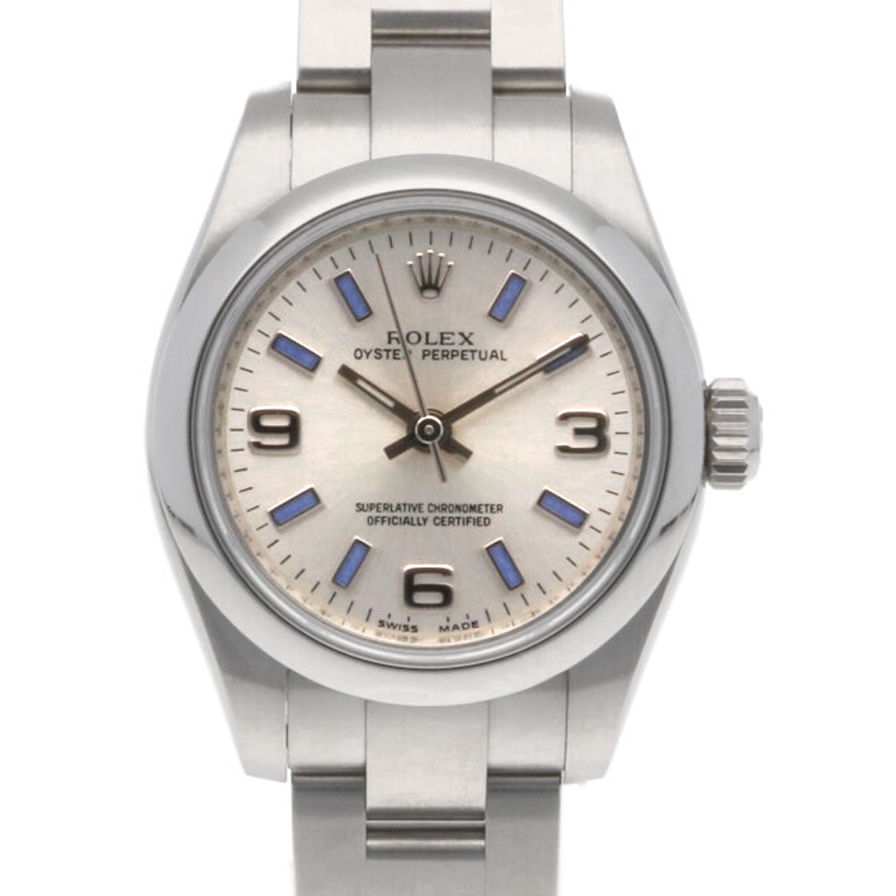 ROLEX 176200 オイスターパーペチュアル 腕時計 SS SS レディース