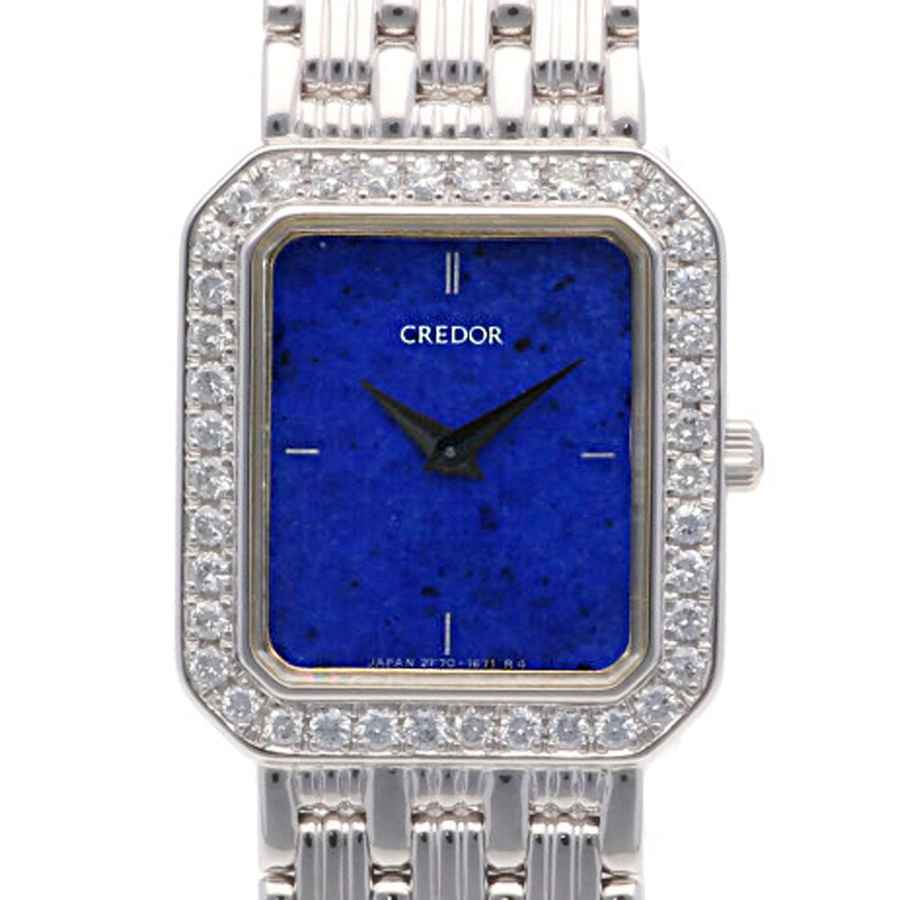 【高級】クレドール　レディース　時計　腕時計　ダイヤ　18金　ダイヤモンド