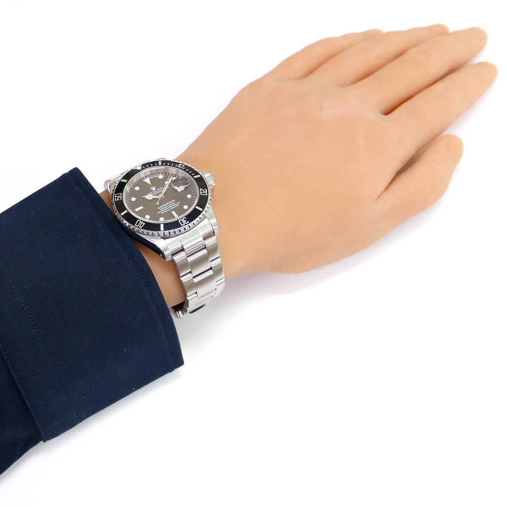 ロレックス ROLEX サブマリーナ オイスターパーペチュアル 腕時計 時計 ステンレススチール 16610 メンズ