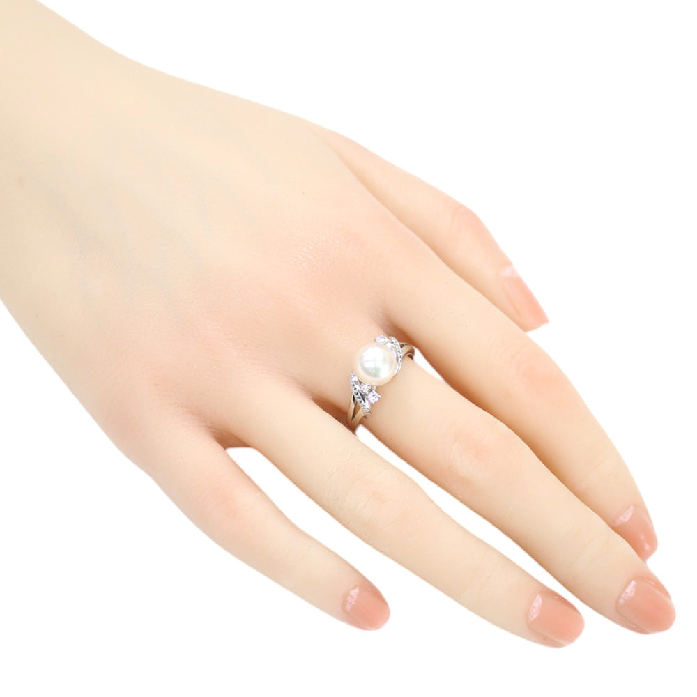 TASAKI タサキ リング 指輪 16号 Pt900プラチナ ダイヤモンド