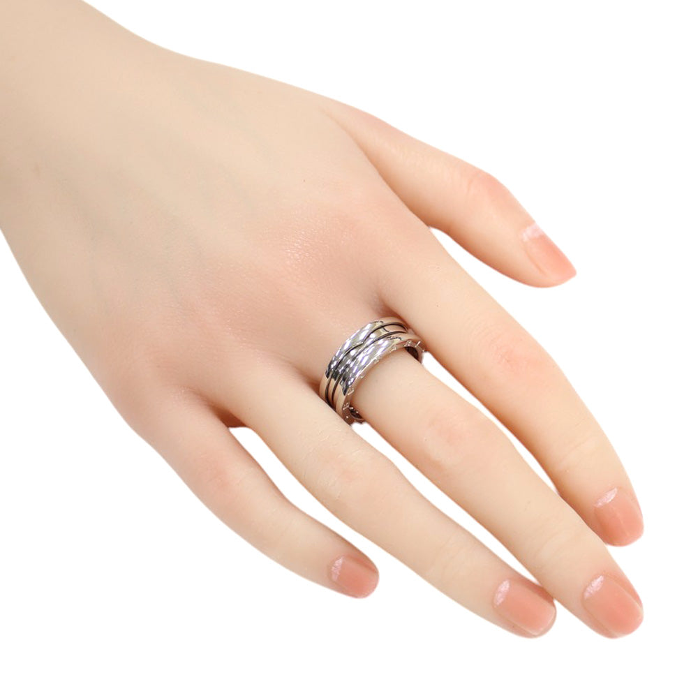 BVLGARI ブルガリ B-zero.1 3バンド リング 指輪 17号 18金 K18 