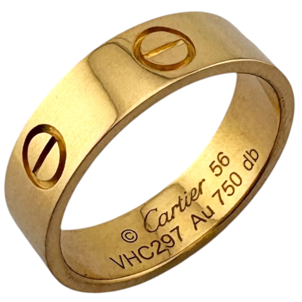 Cartier カルティエ リング 指輪 CARTIER カルティエ ラブ リング 指輪 15.5号 18金 K18イエロー