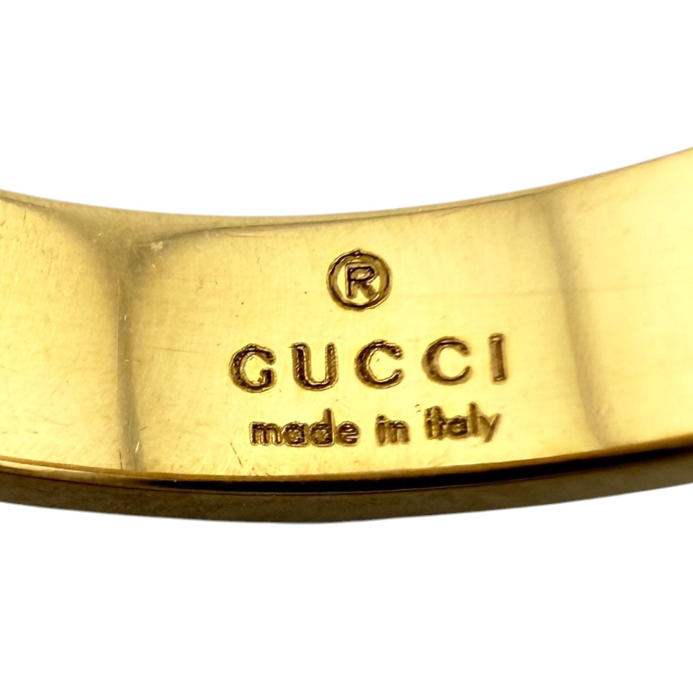 GUCCI グッチ アイコン リング 指輪 11.5号 18金 K18イエローゴールド