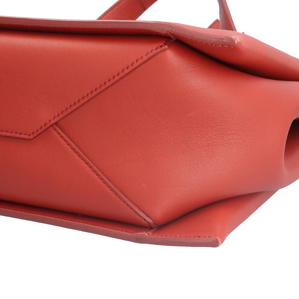 CELINE セリーヌ トライフォード ミディアム トートバッグ レザー