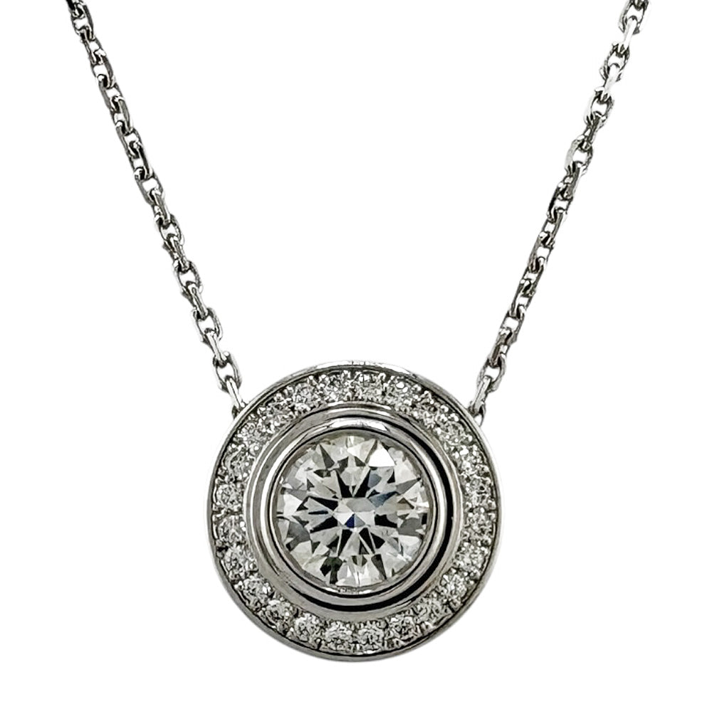 CARTIER カルティエ ダムール ネックレス 18金 K18ホワイトゴールド