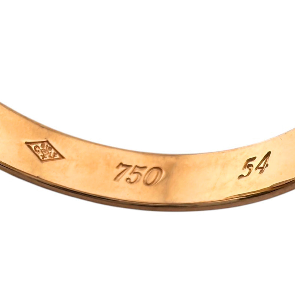 CARTIER カルティエ トリニティ リング 指輪 14.5号 18金 K18イエロー