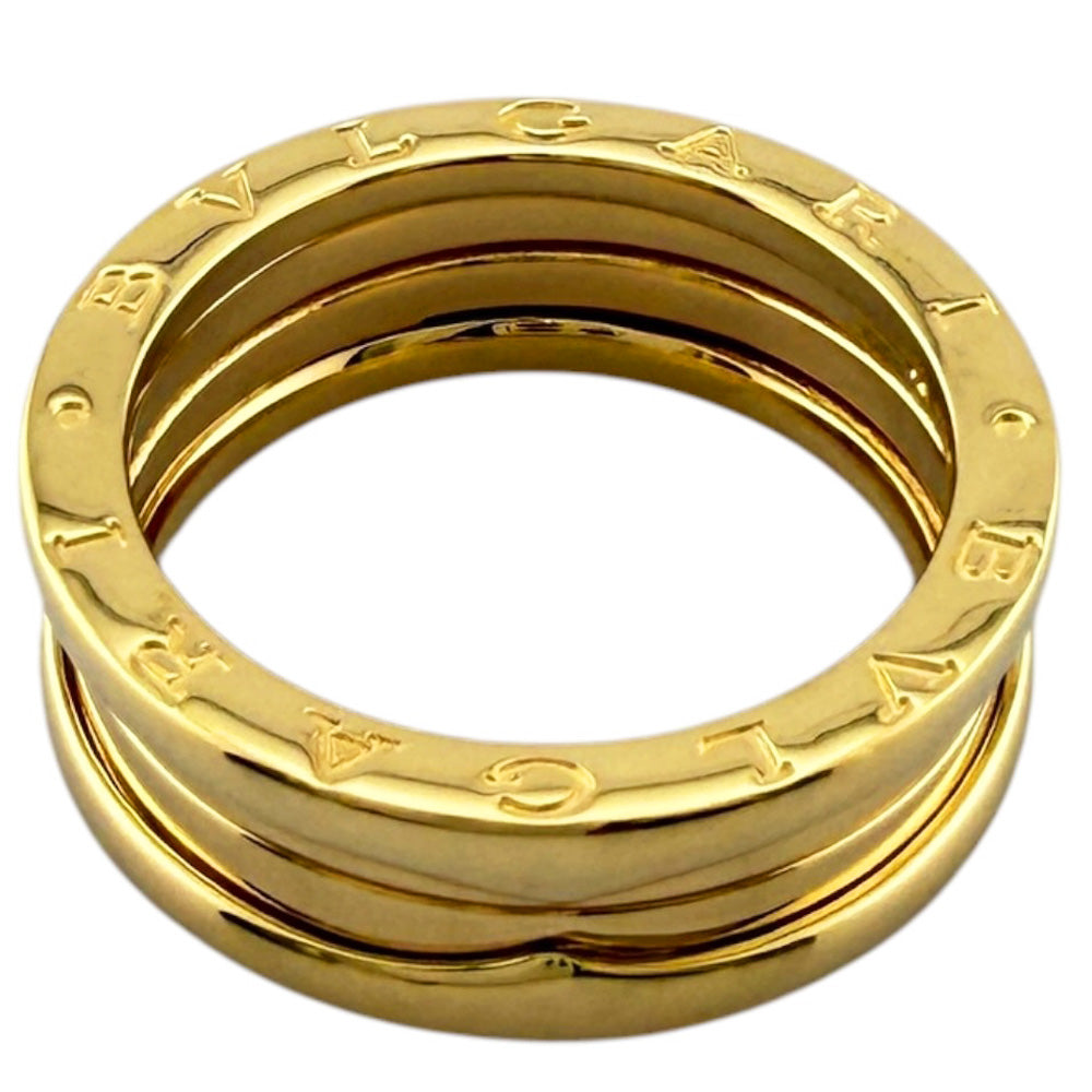 BVLGARI ブルガリ ビーゼロワン 3バンドリング リング 指輪 21号 18金