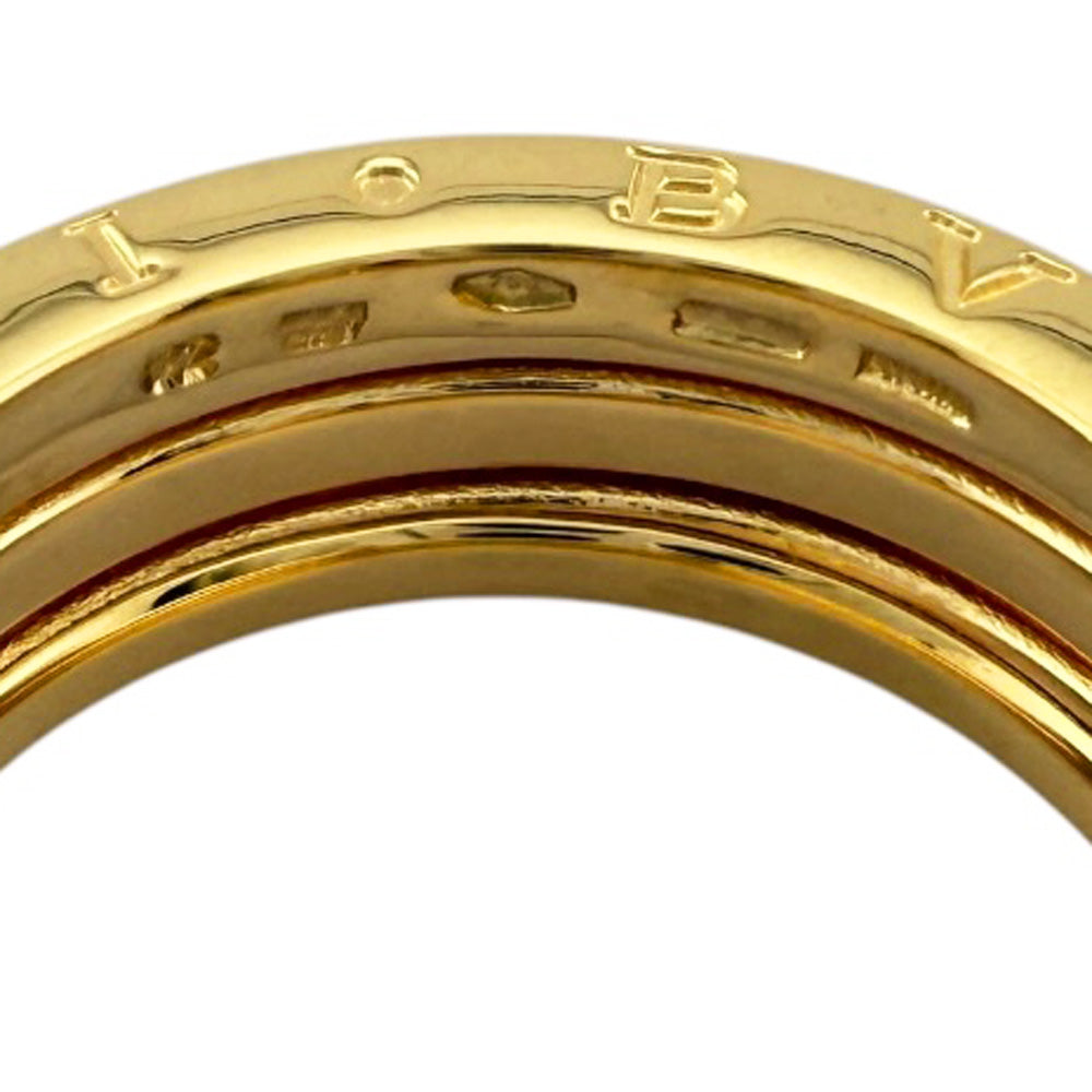 BVLGARI ブルガリ ビーゼロワン 3バンドリング リング 指輪 21号 18金