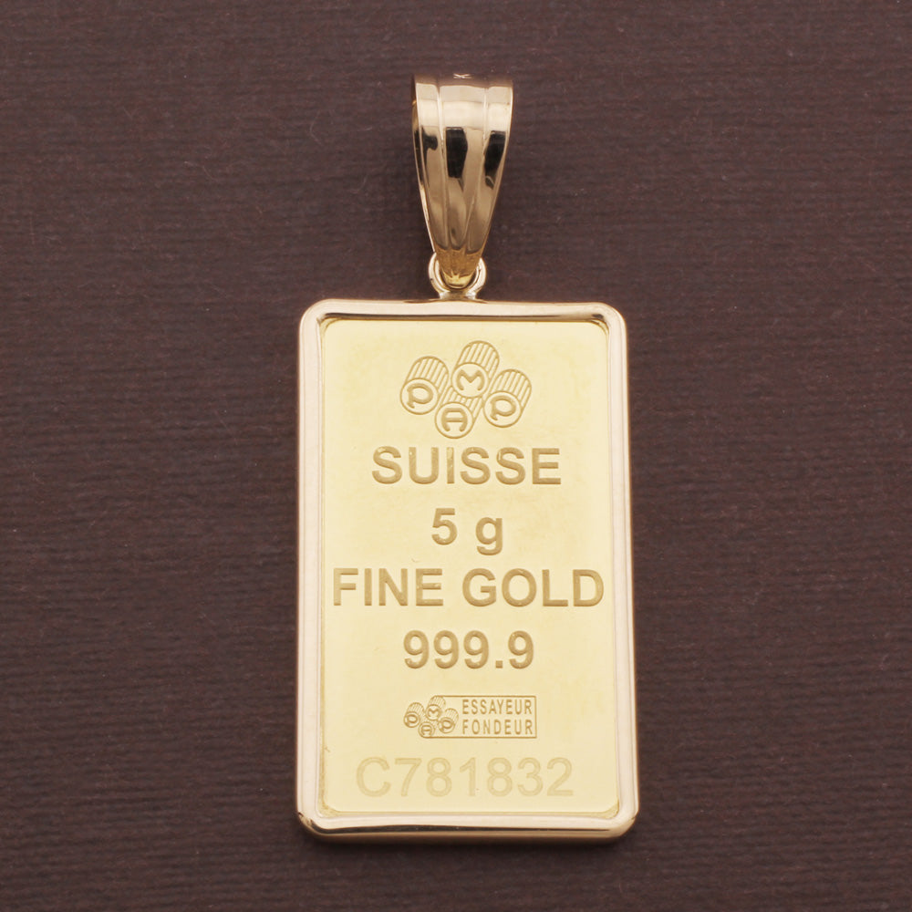 フォルトゥナ インゴット 5グラム インゴット ペンダントトップ K24