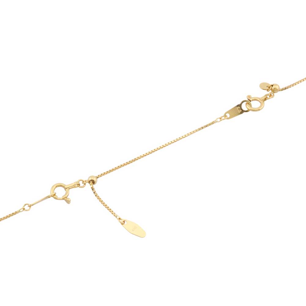 18金アジャスター(スライド付き)イエローゴールド