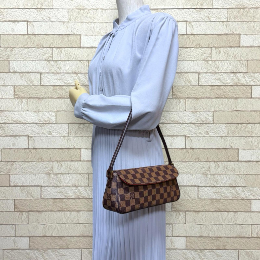 LOUIS VUITTON ルイヴィトン レコレータ ダミエ ハンドバッグ ダミエ
