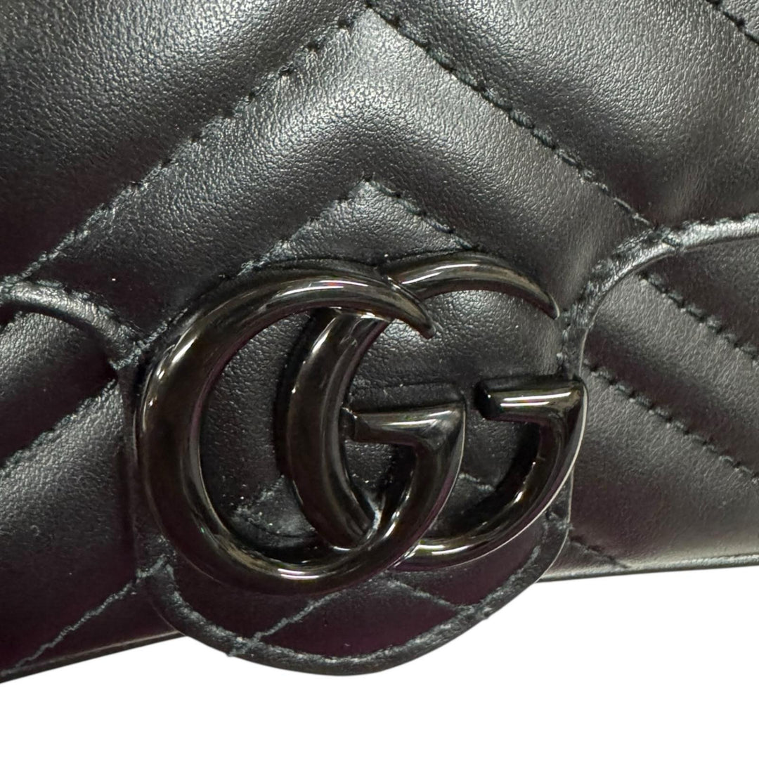 GUCCI グッチ スーパーミニバッグ GGマーモント ショルダーバッグ