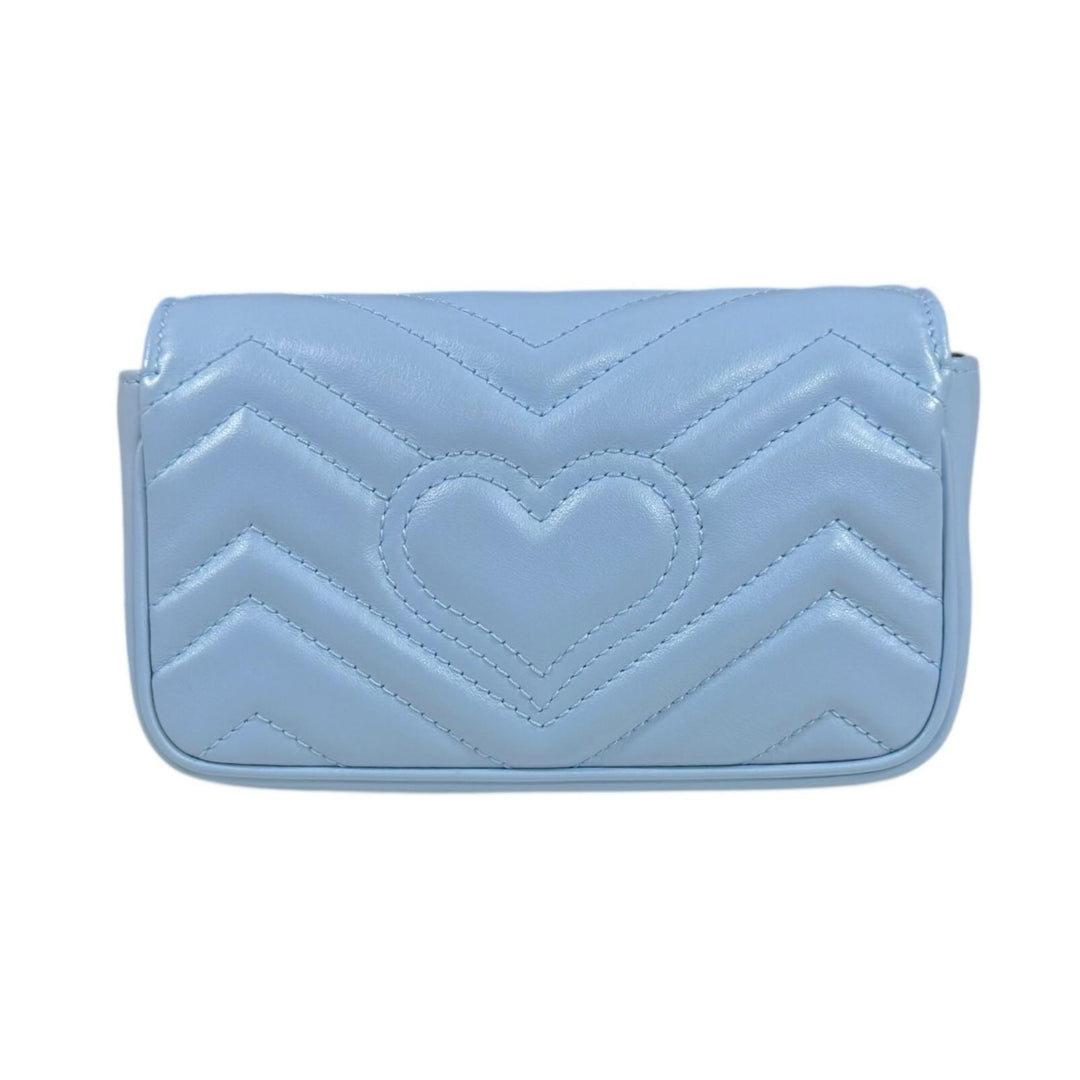 GUCCI グッチ スーパーミニバッグ GGマーモント ショルダーバッグ