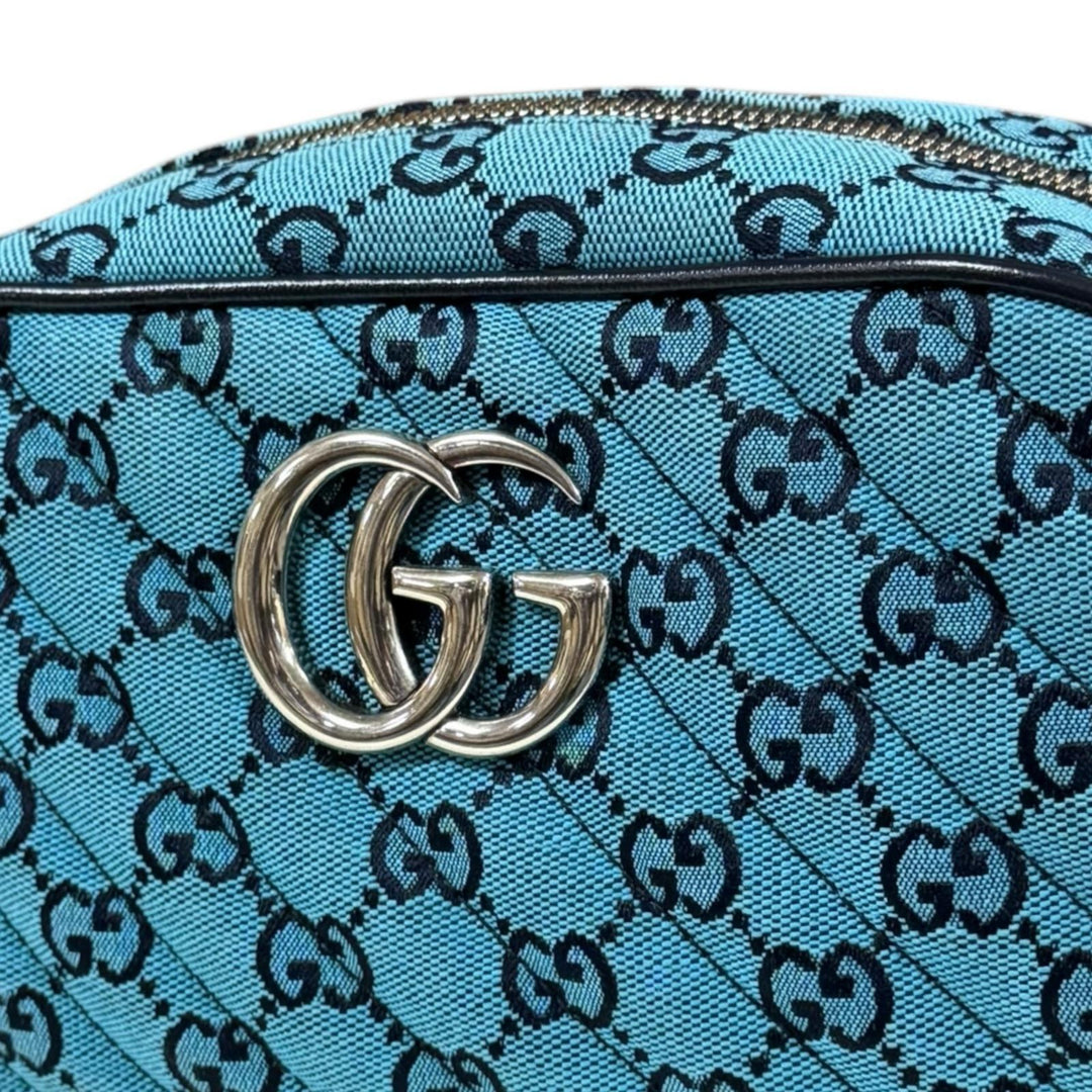 GUCCI グッチ キルティングチェーンショルダー GGマーモント