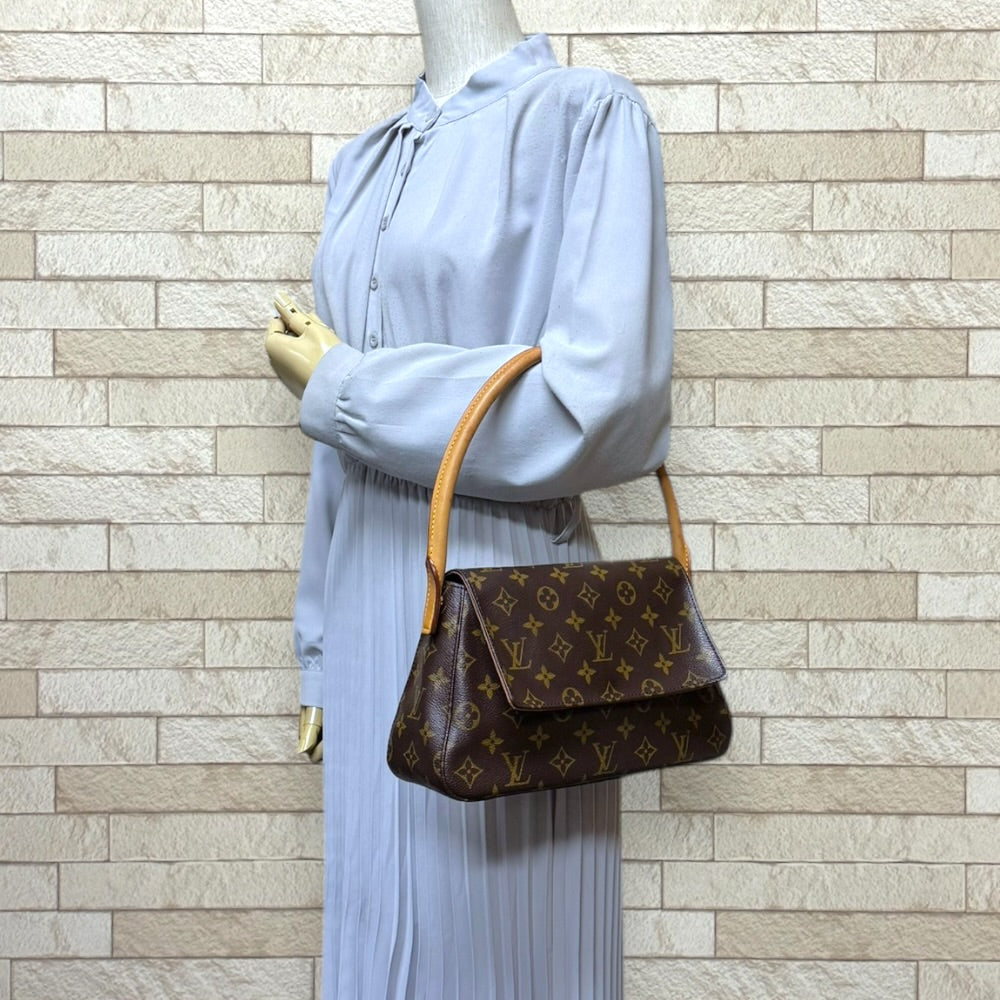 LOUIS VUITTON ルイヴィトン ミニルーピング モノグラム LOUIS VUITTON ルイヴィトン ミニルーピング モノグラム