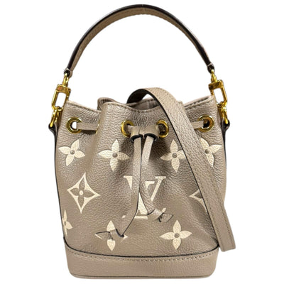 LOUIS VUITTON ルイヴィトン ナノ・ノエ バイカラーモノグラムアン 