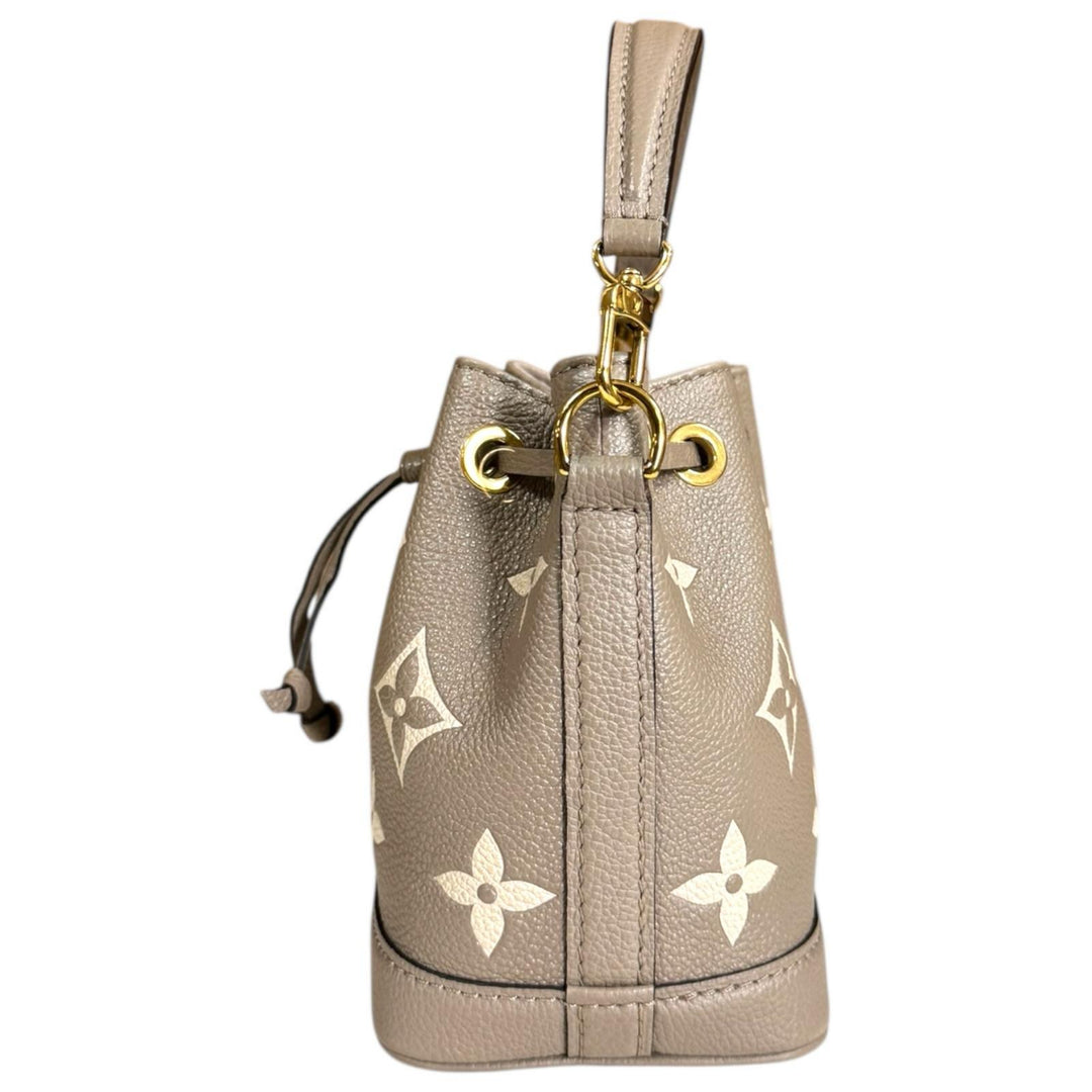 LOUIS VUITTON ルイヴィトン ナノ・ノエ バイカラーモノグラムアン