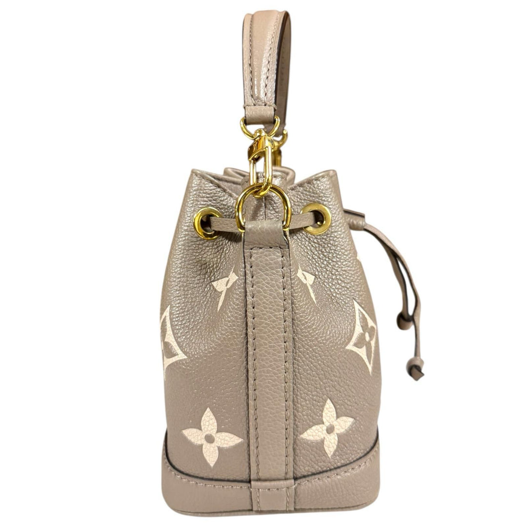 LOUIS VUITTON ルイヴィトン ナノ・ノエ バイカラーモノグラムアン