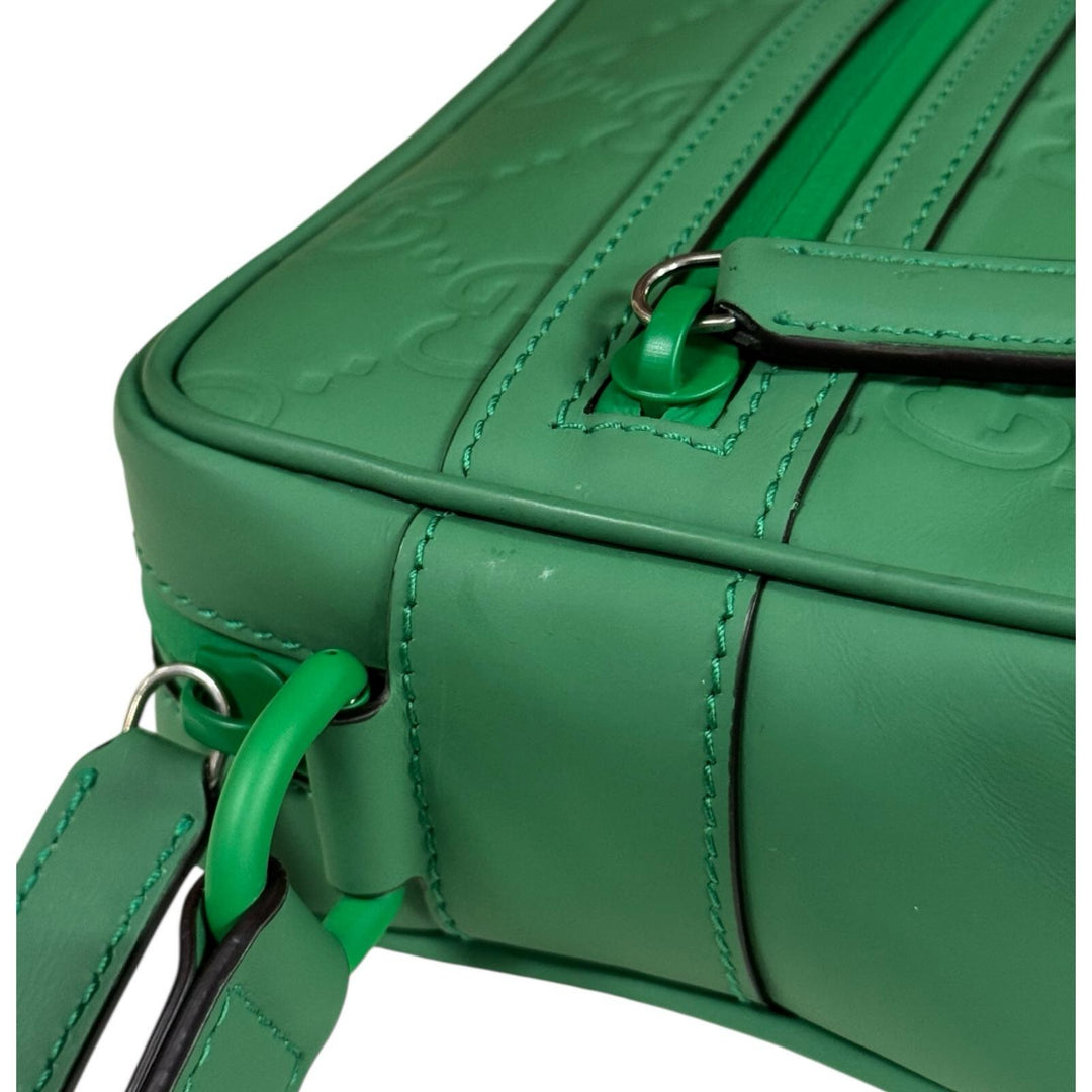 GUCCI グッチ GGラバーエフェクトミニショルダーバッグ ショルダー