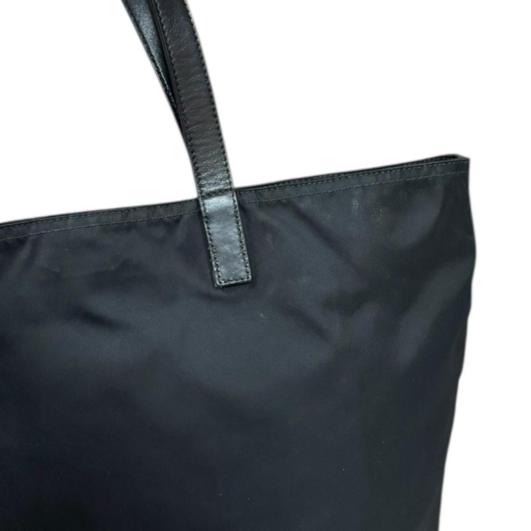 PRADA プラダ トートバッグ ナイロン ブラック レディース 中古