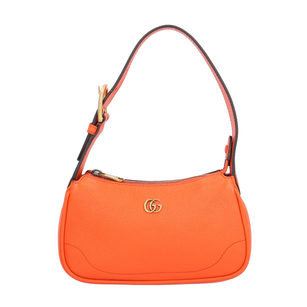 GUCCI グッチ アフロディーテ ミニ GGマーモント ハンドバッグ レザー