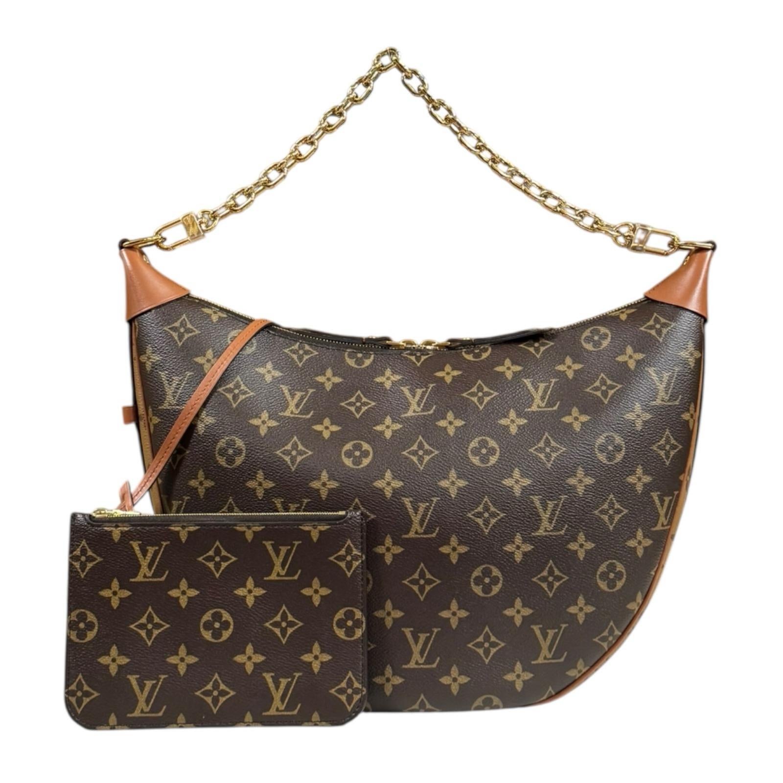 モノグラム キャンバス ループ ホボ ショルダーバッグ LOUIS VUITTON ルイヴィトン ループ ホーボー モノグラム