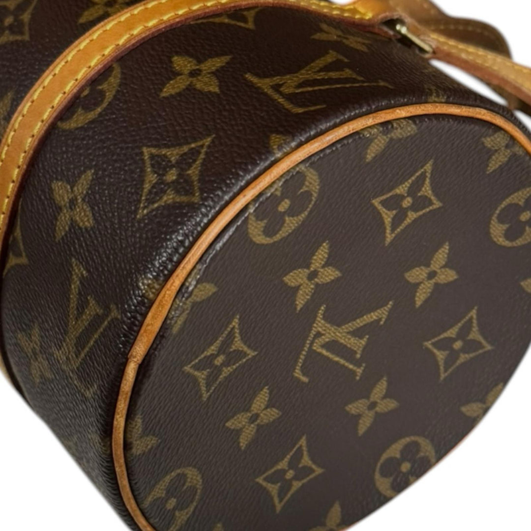 LOUIS VUITTON ルイヴィトン モノグラム パピヨン26 ブラウン M51386 レディース モノグラムキャンバス 筒形ハンドバッグ rk-y_brb01990000006421