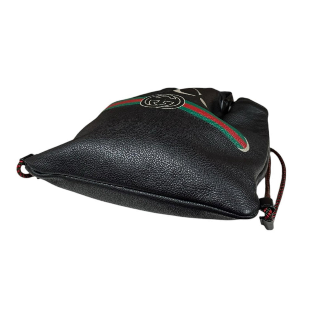 GUCCI グッチ ドローストリング リュック リュック・デイパック レザー