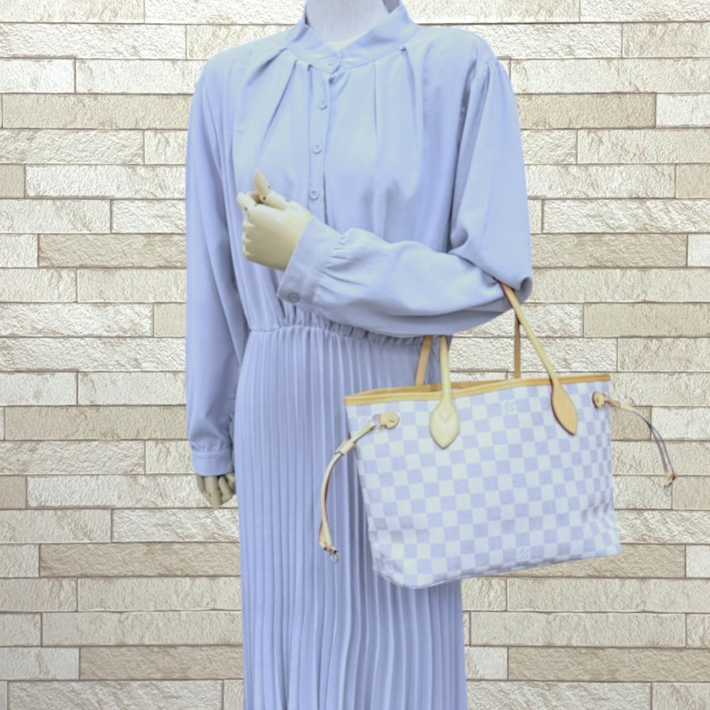 LOUIS VUITTON ルイヴィトン ネヴァーフルPM ダミエアズール トート