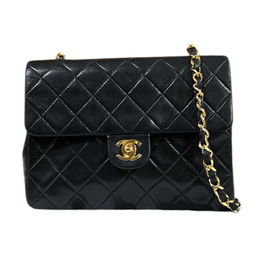 CHANEL シャネル シングルフラップ ミニマトラッセ ショルダーバッグ