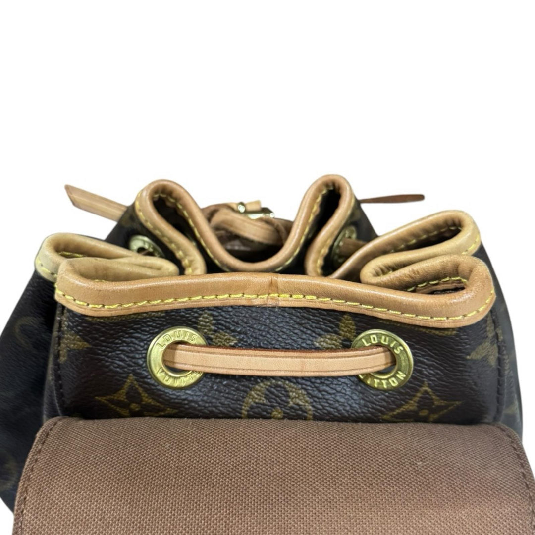 LOUIS VUITTON ルイヴィトン ミニモンスリ モノグラム リュック