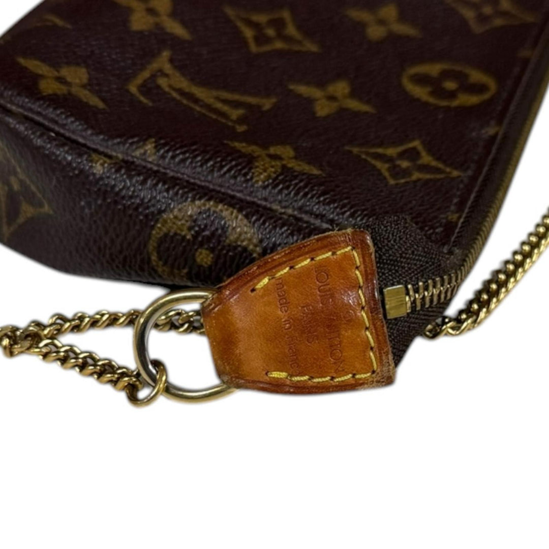 【ジャンク】Louis Vuitton モノグラム アクセソワール/ 金具欠品有 LOUIS VUITTON ルイヴィトン ミニポシェットアクセソワール モノグラム