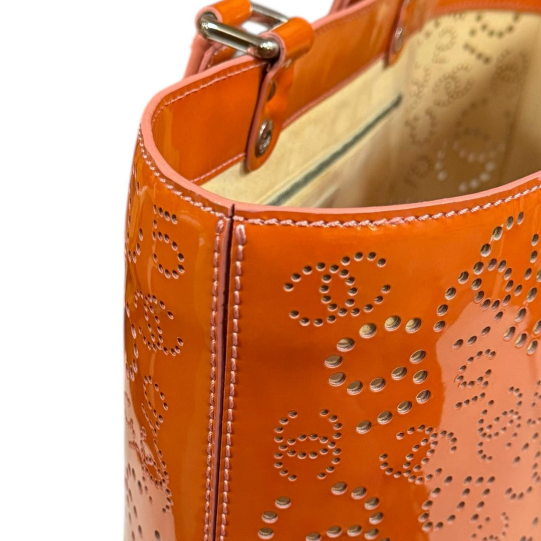 CHANEL シャネル ファミリーセール品 パンチング トート No.5 ココ