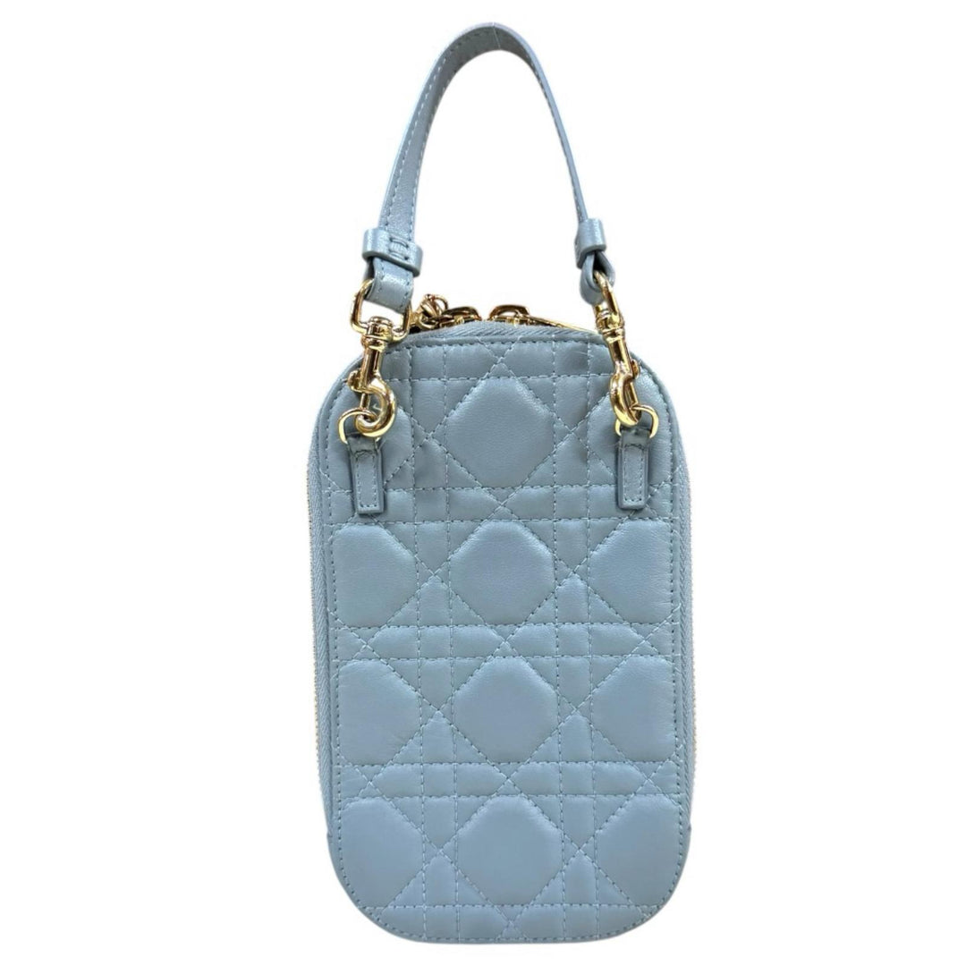 Dior ディオール レディディオール フォンホルダー カナージュ