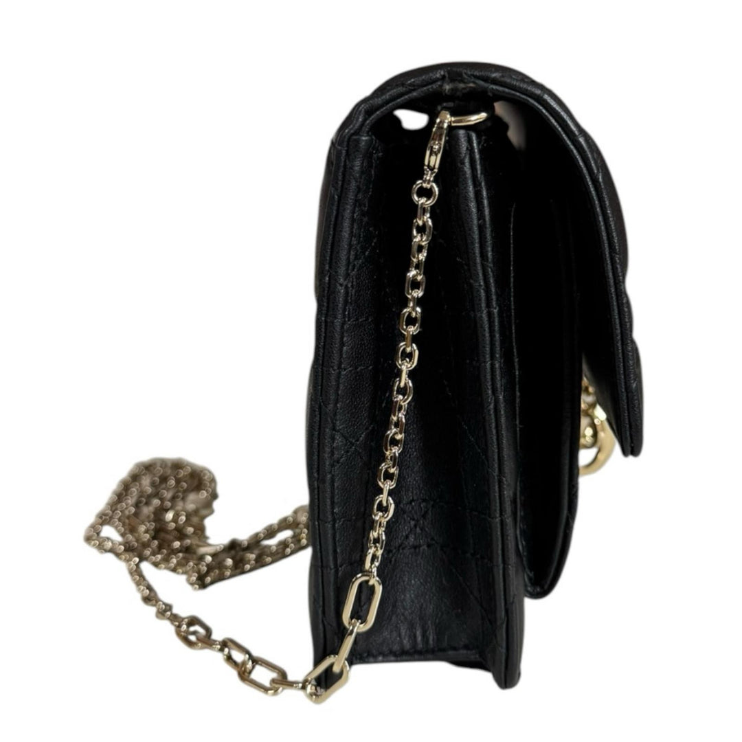 My Dior デイリーチェーンポーチ ブラック Dior ディオール My Dior デイリーチェーンポーチ カナージュ